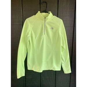THE NORTH FACE Glacier 1/4 Zip Rave Green Jacket
